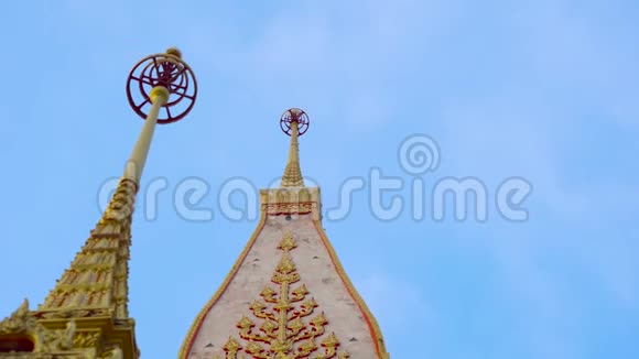 Steadycam在泰国普吉岛拍摄的一座WatChalong寺庙视频的预览图