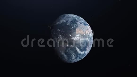 宇宙飞船离开地球轨道的第一人称动画视频的预览图