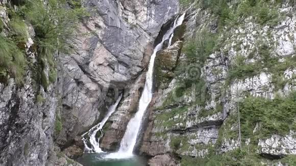 斯拉维卡瀑布BohinjSlovenie115601视频的预览图