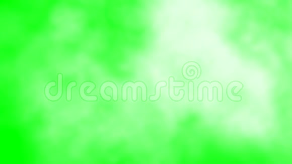 绿屏背景下的雾状运动图形视频的预览图