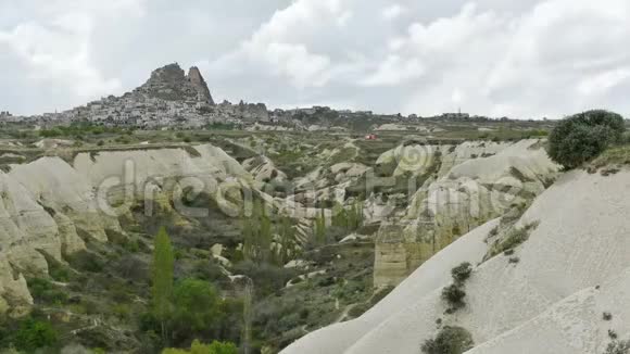 奥塔希萨尔岩组洞房景观卡帕多西亚内维尔省土耳其视频的预览图