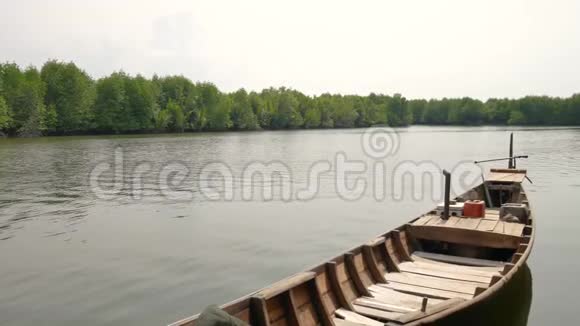 印度尼西亚红树林保护红树林船游视频的预览图