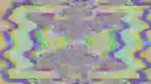 充满活力的灰色动态怀旧的彩虹背景视频的预览图
