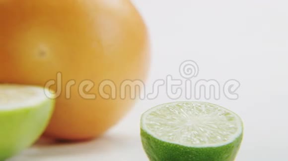 柑橘水果从右向左移动摄像头视频的预览图