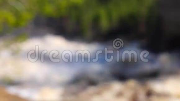 野松林瀑布视频的预览图