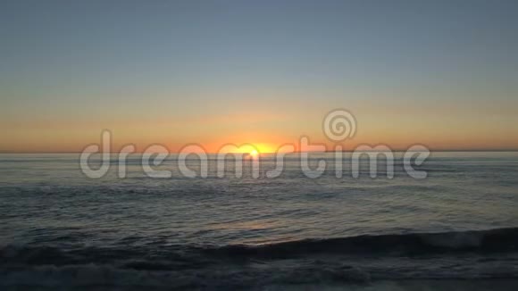 西海岸新泽兰日落视频的预览图