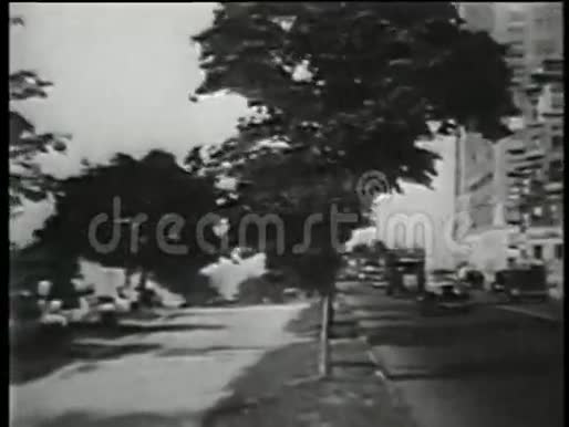 纽约市上西区1930年代视频的预览图