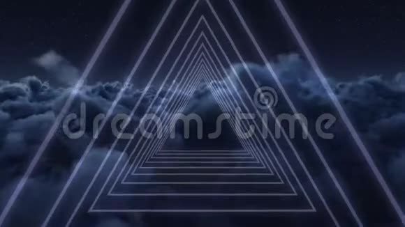 连续三角形的数字复合视频的预览图
