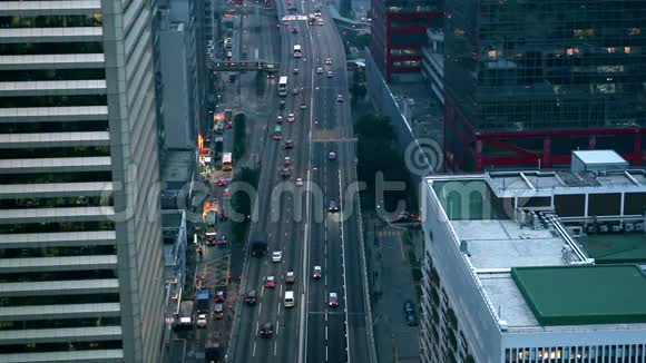 空中城市交通视频的预览图