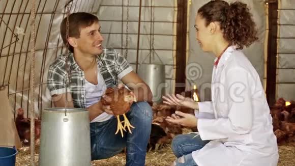 农夫和女兽医聊天视频的预览图