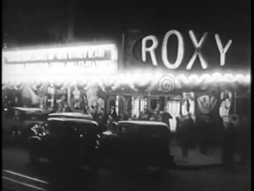 曼哈顿罗克西剧院1930年代视频的预览图