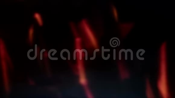 光的运动抽象的火焰红色的发光视频的预览图