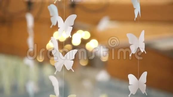 房间装饰纸蝴蝶视频的预览图