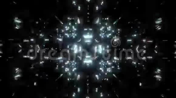 抽象光爆炸设计三维插图壁纸背景运动设计运动回路视频的预览图