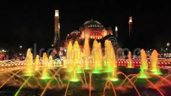 圣索菲亚伊斯坦布尔土耳其视频的预览图