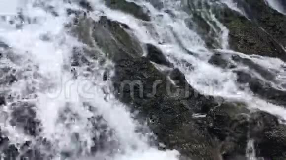 夏威夷考艾岛上的胡皮瀑布视频的预览图