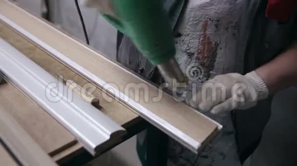 木工机械木制品生产自动化生产线视频的预览图
