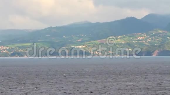 加勒比海的岛屿海岸法兰西堡马提尼克视频的预览图