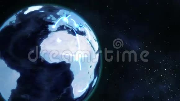 一段视频展示了一名持有地球仪的男子的地球图像由Nasaorg提供视频的预览图