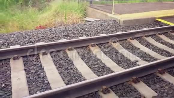 移动列车的视角镜头视频的预览图