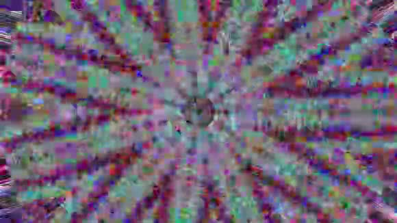 迷人的坏跳闸效果光线泄漏发光背景视频的预览图