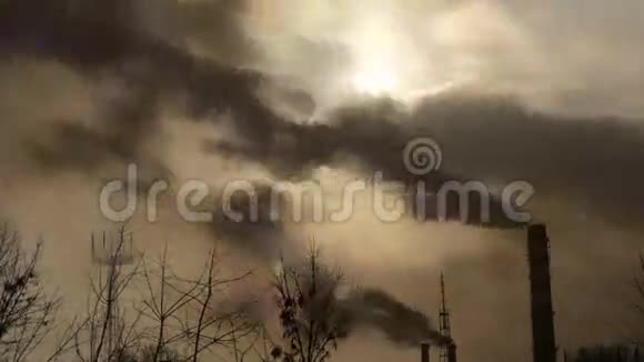 空气污染时间流逝视频的预览图