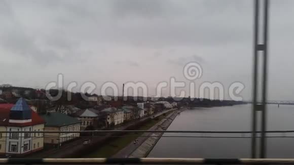 俄罗斯伏尔加河上的科斯特罗玛古城视频的预览图