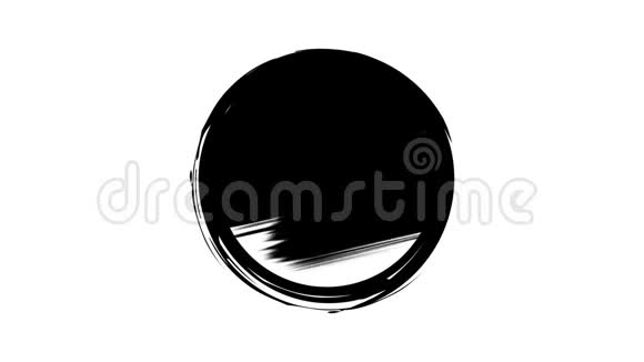 一个黑色圆形的油漆视频的预览图