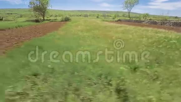 达尔马提亚耕地空中视频的预览图