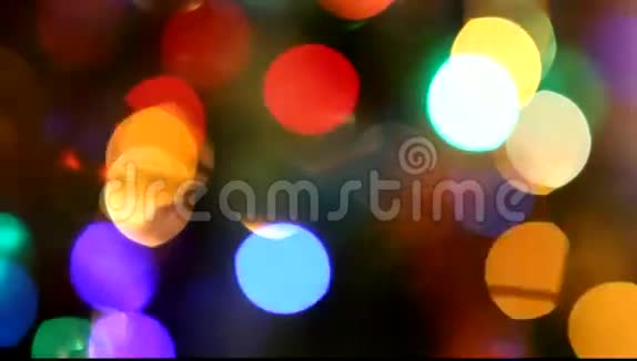圣诞节的灯光视频的预览图