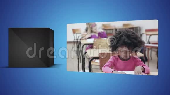 儿童在学校和成人时的录像视频的预览图