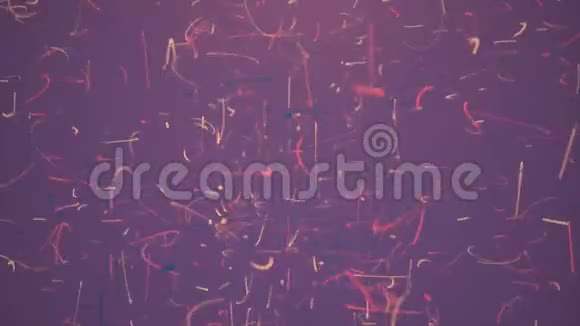 彩色纺丝颗粒循环视频的预览图