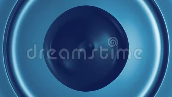 蓝流54k60fps涟漪式圆圈视频背景循环视频的预览图