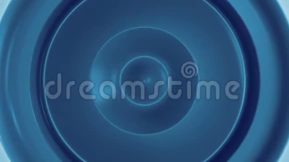 蓝流34k60fps抽象涟漪视频背景循环视频的预览图
