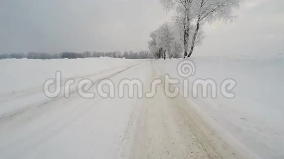 冬季4K超高清视点驱动器视频的预览图