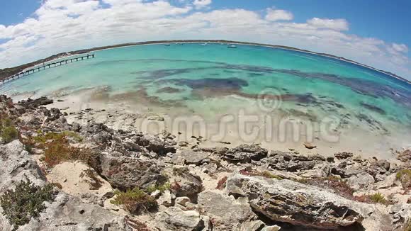 南澳大利亚袋鼠岛Vivonne湾的延时录像视频的预览图