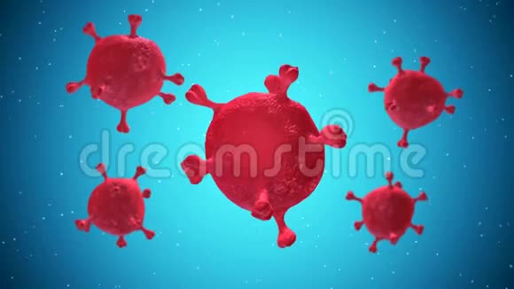 移动流感病毒的动画视频的预览图
