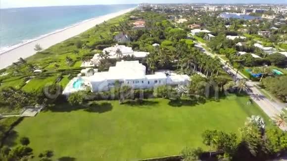 空中视频西棕榈滩家园视频的预览图