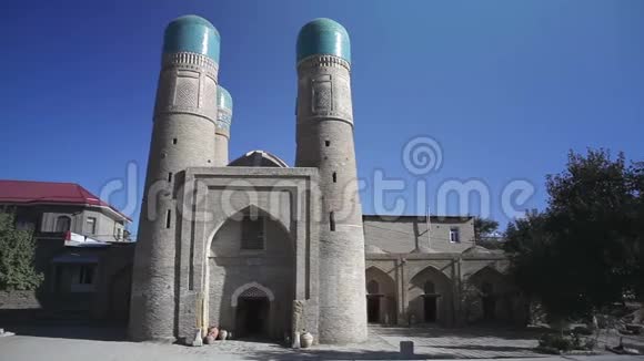 ChorMinorCharMinarChorMinor是乌兹别克斯坦历史名城Bukhara的一座历史清真寺视频的预览图