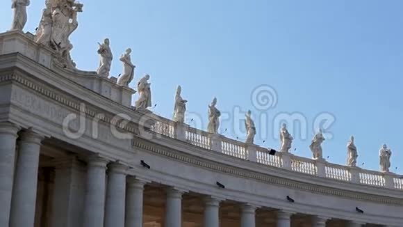 圣彼得大教堂意大利罗马4K视频的预览图