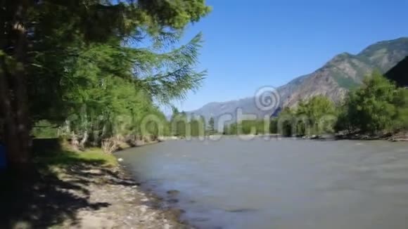 楚雅河河流视频的预览图