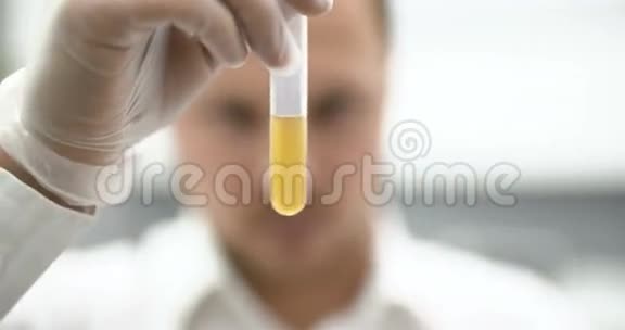 将化学物质加入混合面粉实验视频的预览图