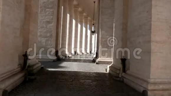 科隆纳德圣彼得大教堂意大利罗马4K视频的预览图