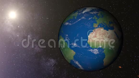 旅行者卫星在地球4k附近通过视频的预览图