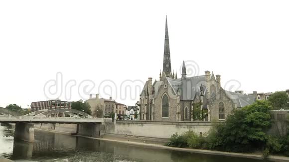 卫斯理联合教堂和主桥视频的预览图