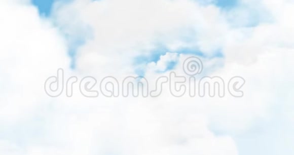 天空中的云4K视频的预览图