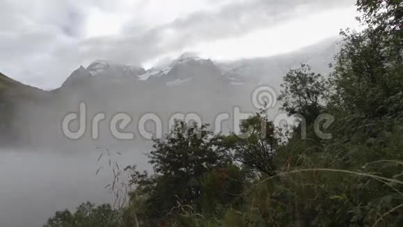阿尔卑斯山的时光流逝视频的预览图