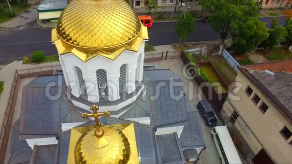 苏古姆报章教堂的鸟瞰图视频的预览图