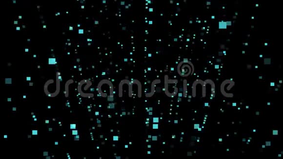 抽象元素点技术背景数字连接视频的预览图
