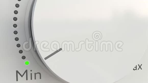 带储蓄字幕的白色高科技旋钮视频的预览图